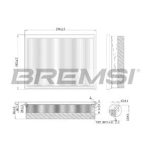 BREMSI FA0557