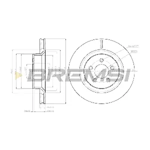CD8145V BREMSI