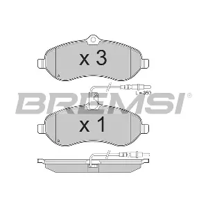 BREMSI BP3283