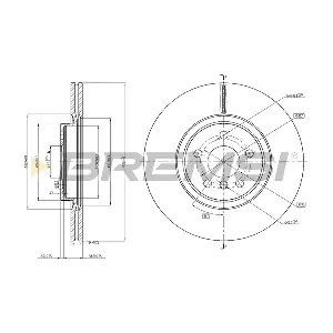 BREMSI CD8762V