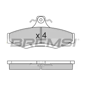 BREMSI BP2851