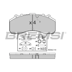BREMSI BP7278