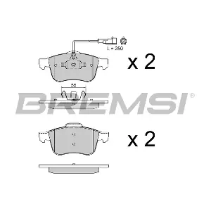 BREMSI BP3231