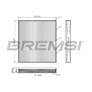 BREMSI FC0872C