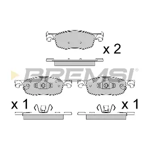 BREMSI BP3931
