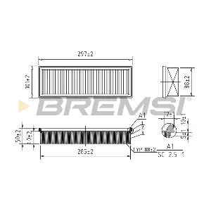BREMSI FA1654