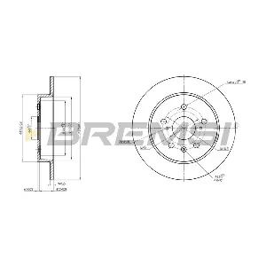 CD8075S BREMSI