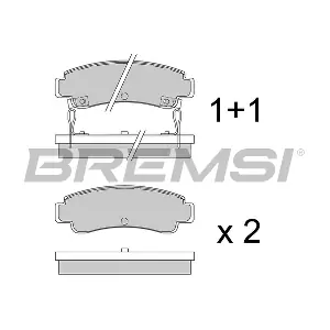 BP2442 BREMSI