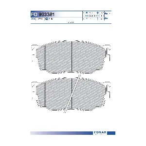 FOMAR Friction FO903381