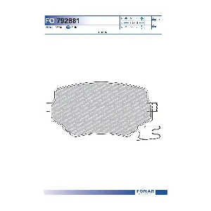 FOMAR Friction FO792881