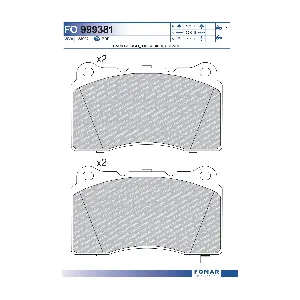 FOMAR Friction FO999381
