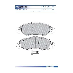 FO 683181 FOMAR Friction