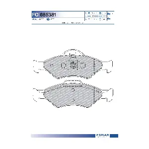 FOMAR Friction FO 685381