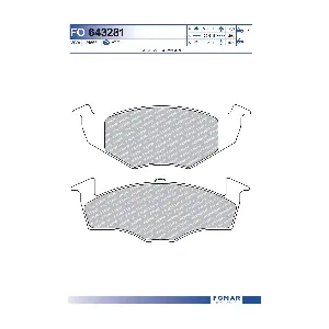 FO 643281 FOMAR Friction