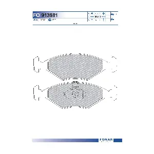 FO913881 FOMAR Friction