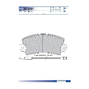 FO573081 FOMAR Friction