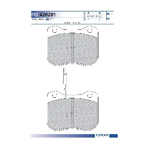 FOMAR Friction FO426281
