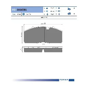 FO 2026581 FOMAR Friction