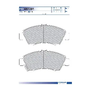 FOMAR Friction FO 487281
