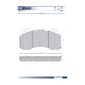 FOMAR Friction FO 934081