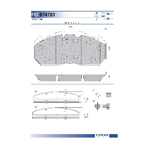 FOMAR Friction FO 674781
