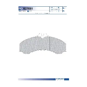 FOMAR Friction FO627681