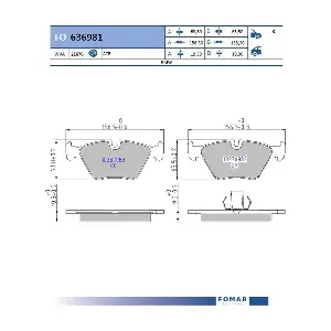 FO636981 FOMAR Friction