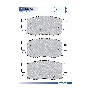 FOMAR Friction FO932681