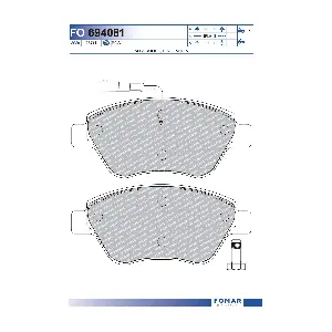 FO 694081 FOMAR Friction
