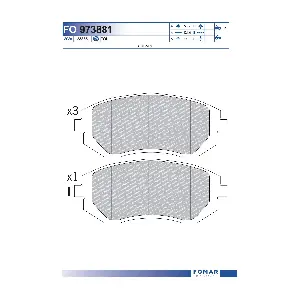 FOMAR Friction FO973881