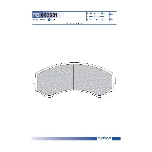 FOMAR Friction FO 663681