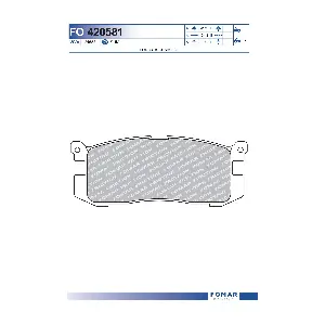FOMAR Friction FO420581