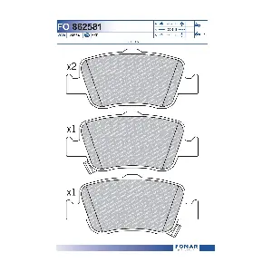 FOMAR Friction FO862581
