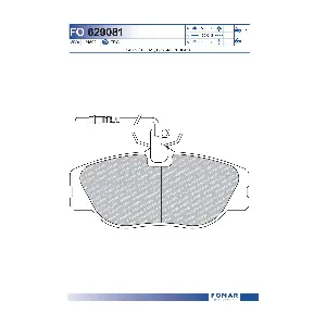 FOMAR Friction FO 629081