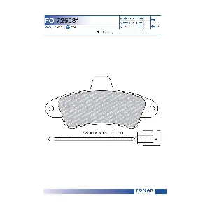 FOMAR Friction FO 725081