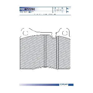 FOMAR Friction FO472286