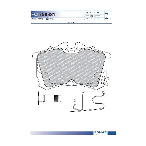 FO 790381 FOMAR Friction