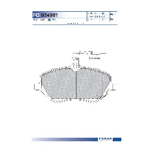 FO934981 FOMAR Friction