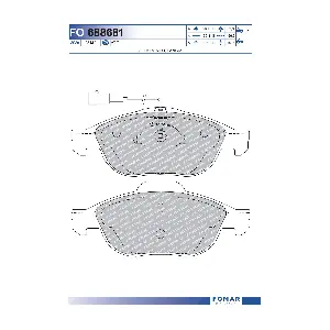 FOMAR Friction FO688681