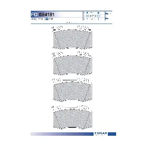 FOMAR Friction FO 694181