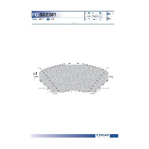 FOMAR Friction FO 892381