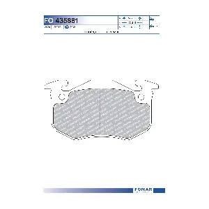 FOMAR Friction FO435881