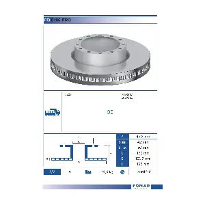FOMAR Friction FO 0186 PRO