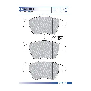 FO 862081 FOMAR Friction