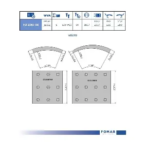 FOMAR Friction FO 2061 00