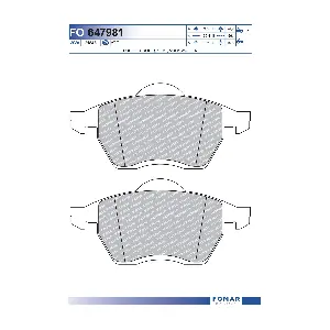 FOMAR Friction FO647981