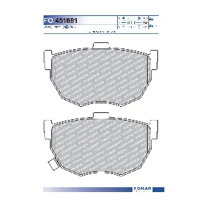 FOMAR Friction FO451681