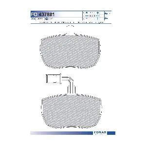 FOMAR Friction FO 437881