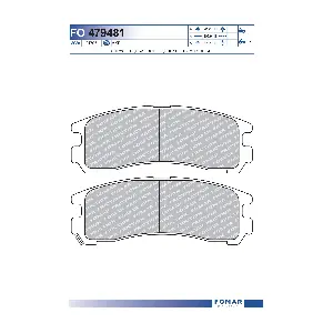 FOMAR Friction FO 479481