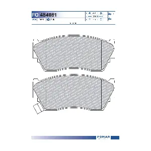 FOMAR Friction FO 484081